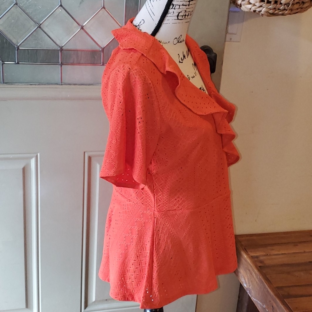 Michael Kors burnt orange top brand new - Picture 2 of 5